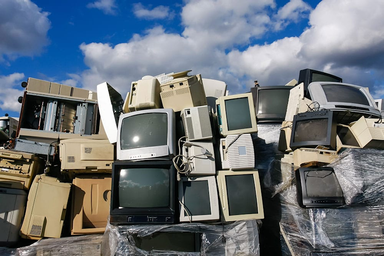 dumping e-waste in Pittsburgh